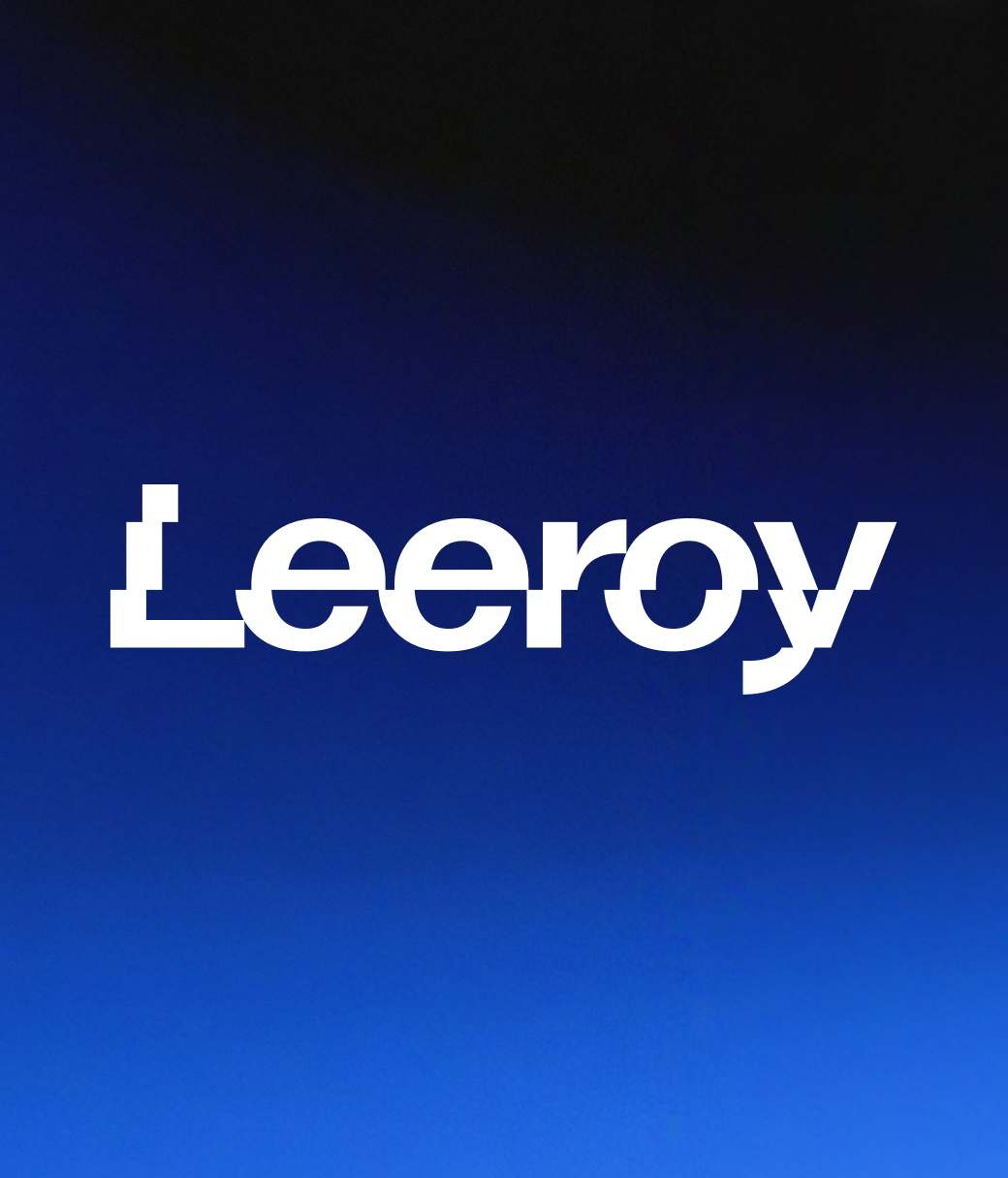 Leeroy, branding, website