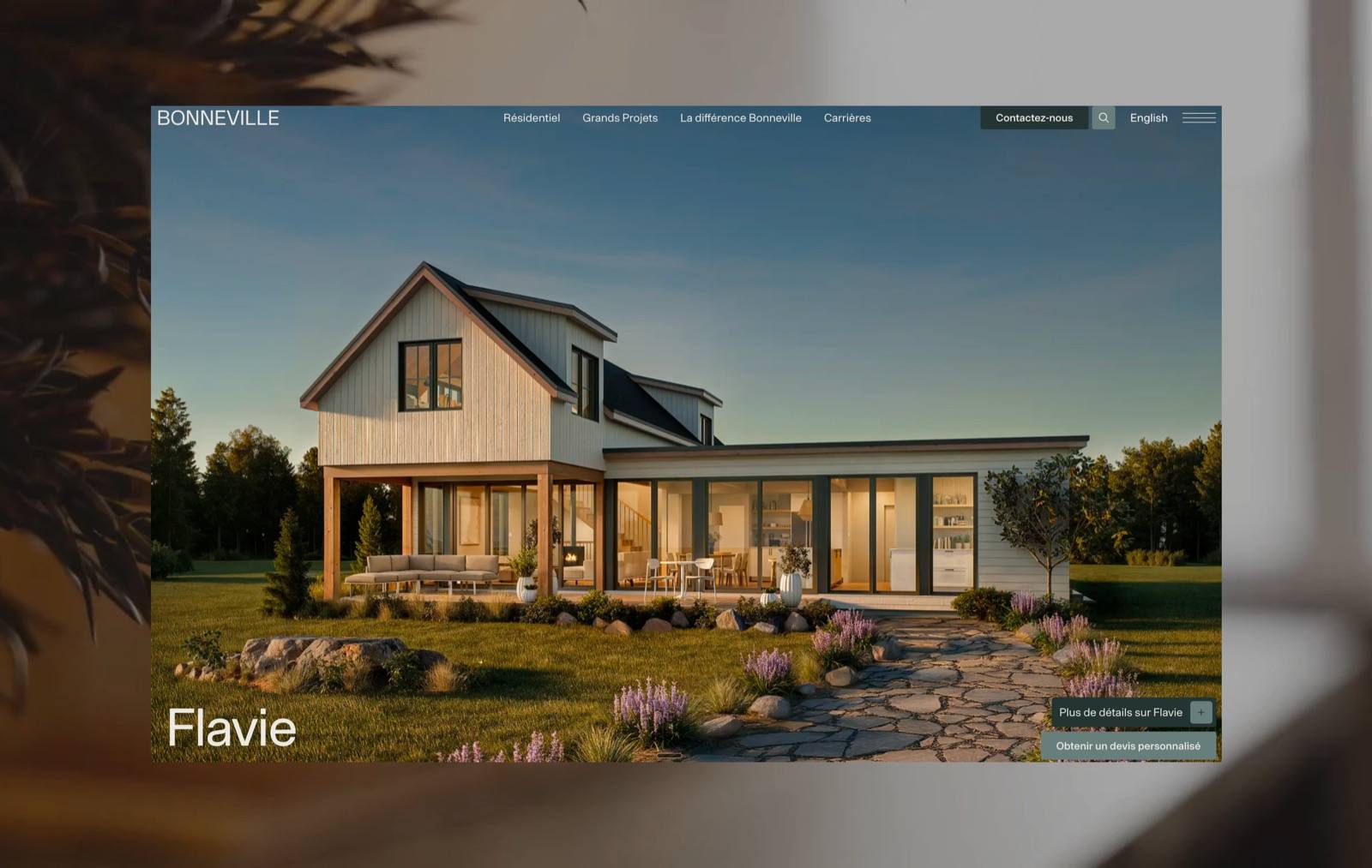 Bonneville, branding & website
